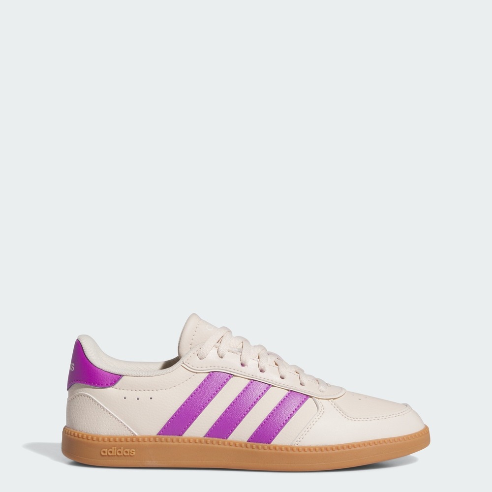Adidas Breaknet Sleek 'Halo Ivory Purple Burst' | Womens 11